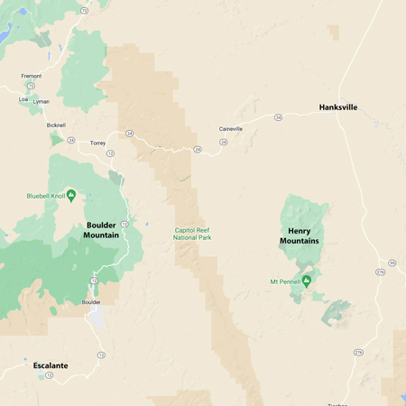 Southeast-Utah-Map